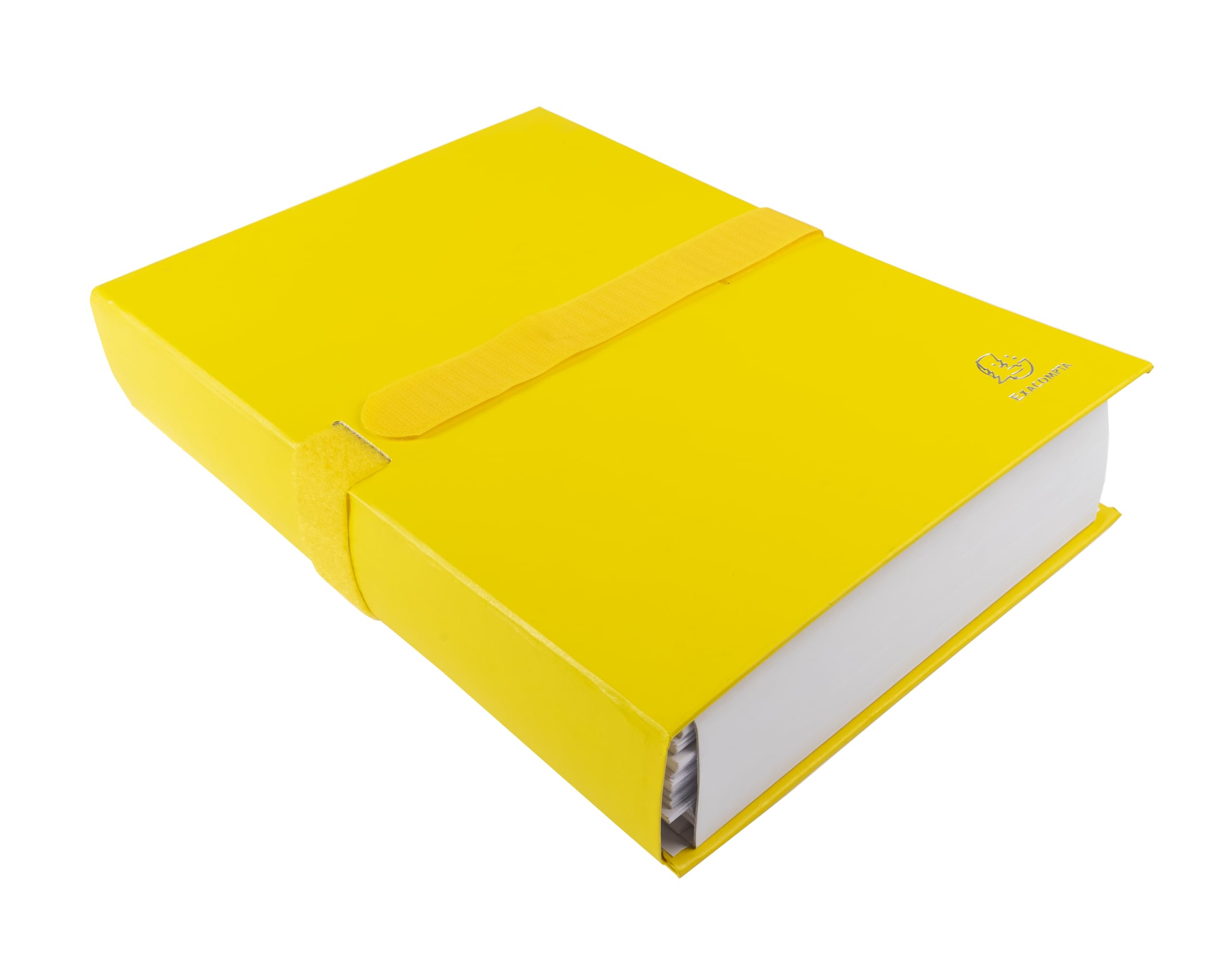 Exacompta, Ref 627E, Balacron Expanding Spine Folder, 240 x 320mm in Size, Suitable for Holding A4 Documents - Image 2