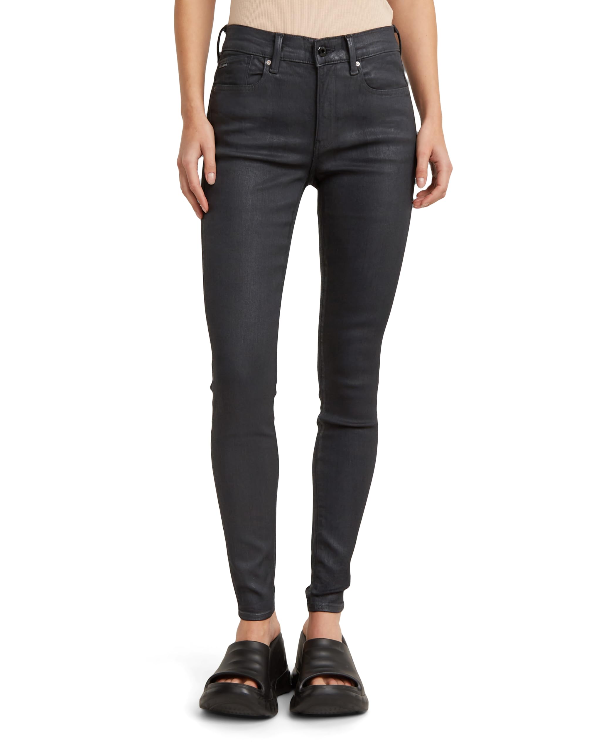 G-STAR Damen Lhana Skinny Jeans Jeans, Grau (Magma Cobler D19079-b964-d360), 23W / 30L