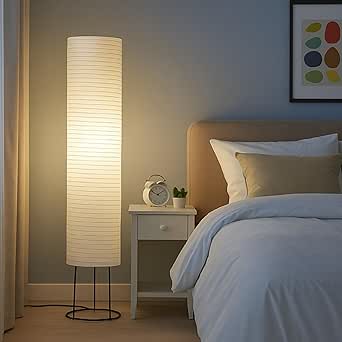 Japanese Living Roo Floor Lighting Japanese Style Walnut Floor Lap - View #6