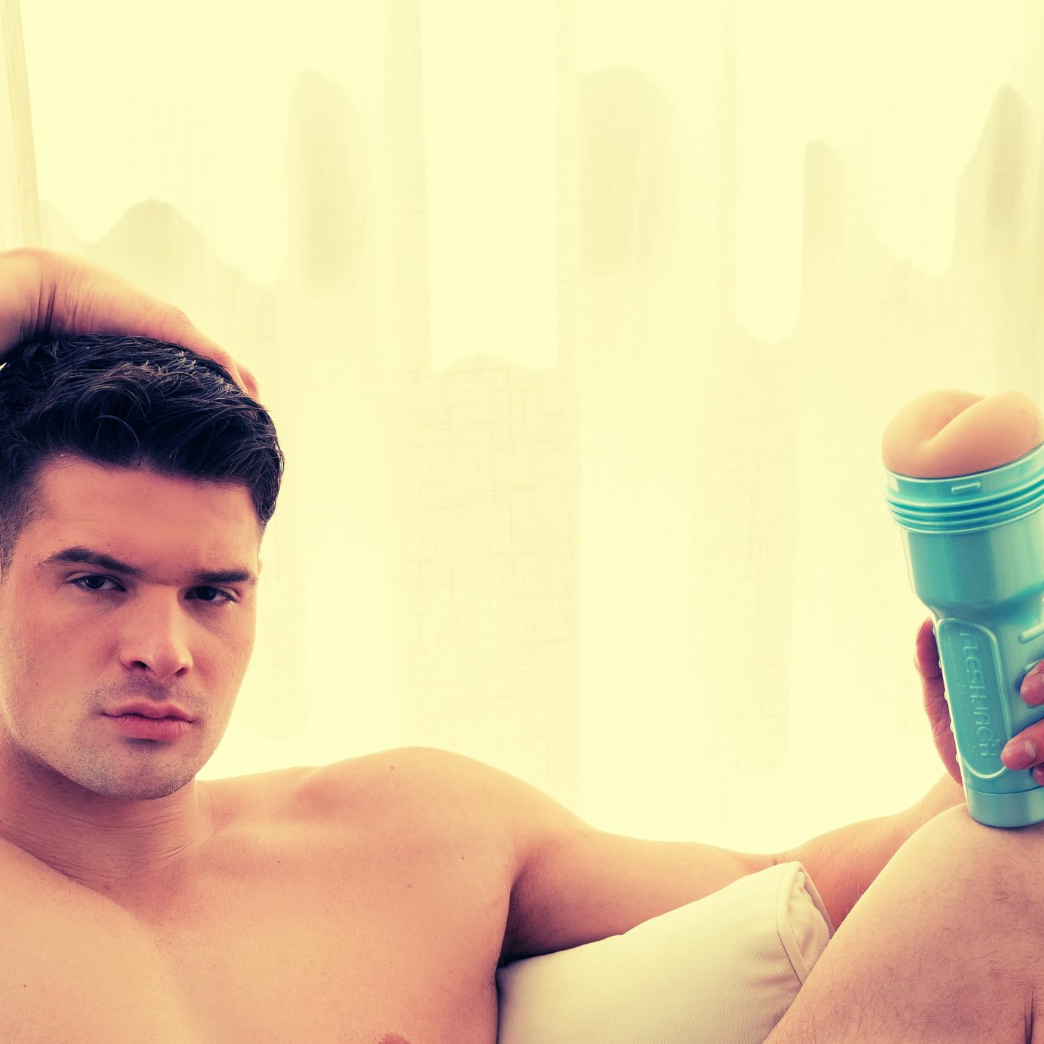 Fleshjack Malik Delgaty Masturbador Masculino Real Textura Jackhammer Diseño Interior Estrecho