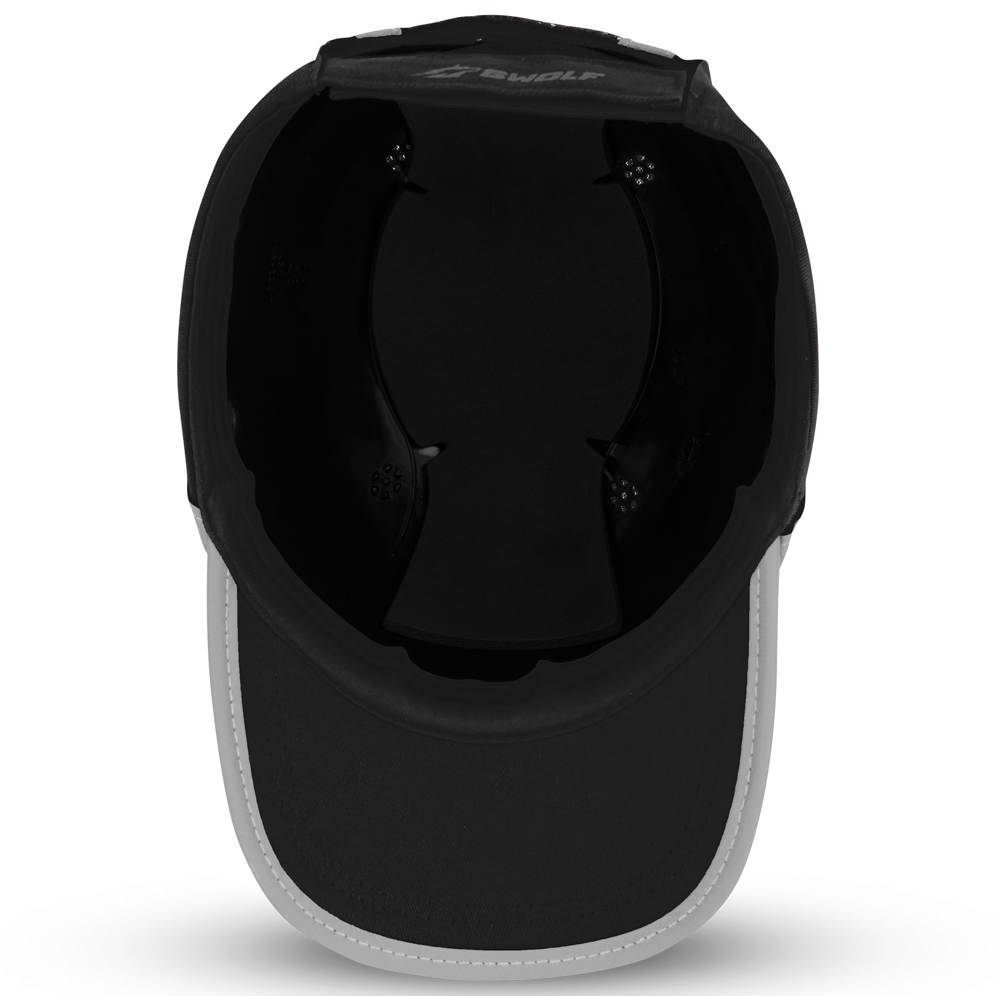 BWOLF TRIVOR Casquette de Securite Casquette Securite Homme Casquette Coque Securite Casquette Rafraichissante ABS en 812 avec Bandes Réfléchissantes…