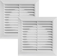 Vista 13 de Vent Systems 6" Conducto - 8" x 8" Paquete Exterior de 4 Cubiertas de Ventilación - Tubos de Ventilación de Baño - Cubierta de Ventilación