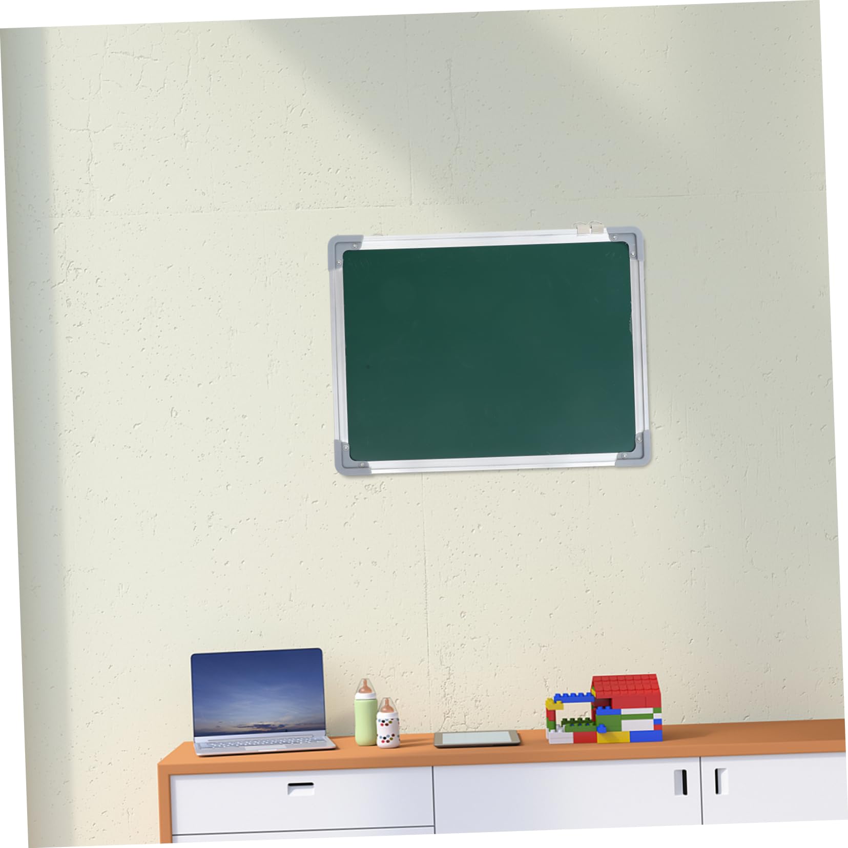 PLAFOPE Pizarra white Planificadora Semanal de Doble Cara Pizarra de Borrado en Seco Tablero de Escritura para Montar en La Pared Tamaño Compacto 30 X 40 Cm