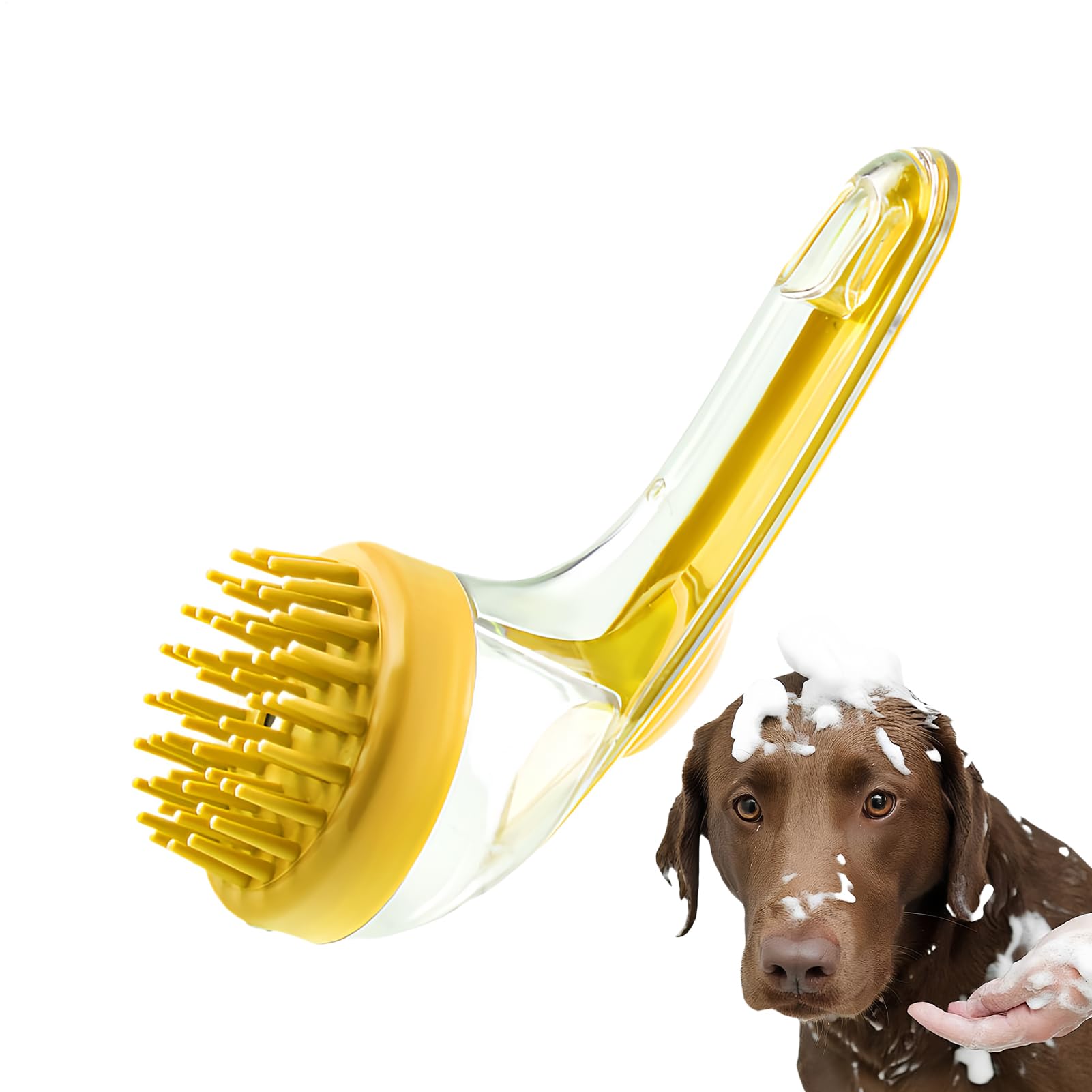 Hunde Badebürste Mit Griff Fellpflege Bürste Für Hunde Und Katzen