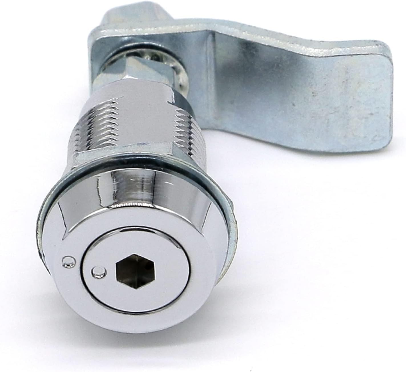 Zinc Alloy Gas Meter Cam Lock Key Electric Meter Door Cabinet Box Latch Locks for Hardware Tool 1Pcs(One Slot)