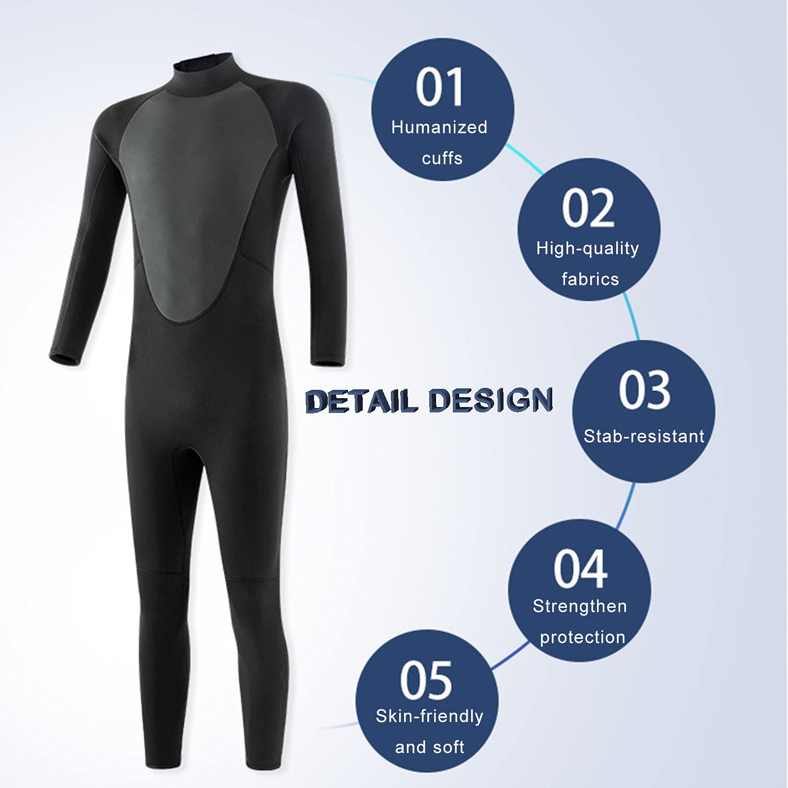 Neoprenanzüge, Herren Thermische 3mm Neopren Wasserdicht EIN Stück Surfanzug, UV 50 Wasser Sport Nassen Anzug, Für Schnorcheln, Thermische Surfen, Tauchen, Schwimmen