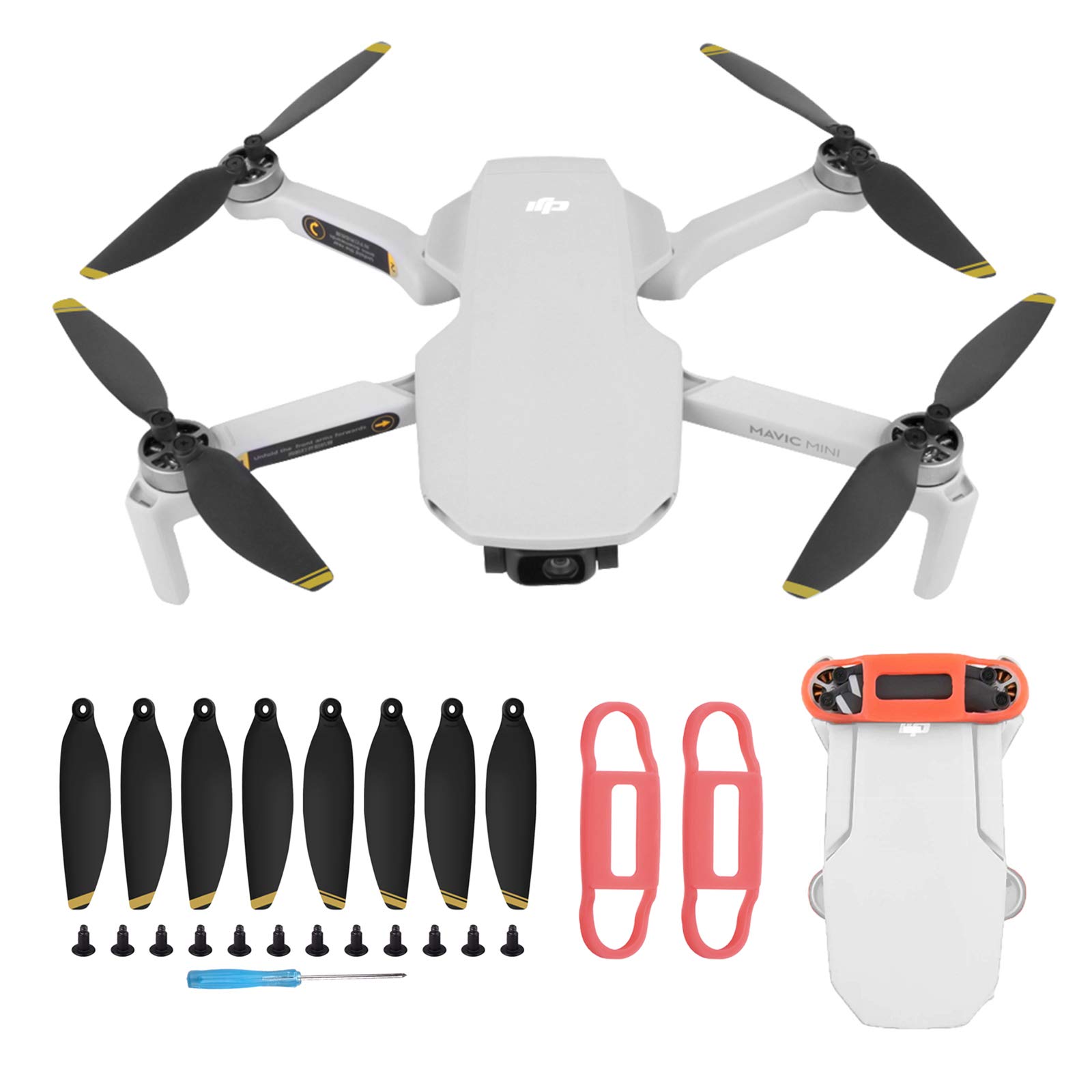 Baixing 8pcs Propellers And Props Guard For Dji Mavic Mini