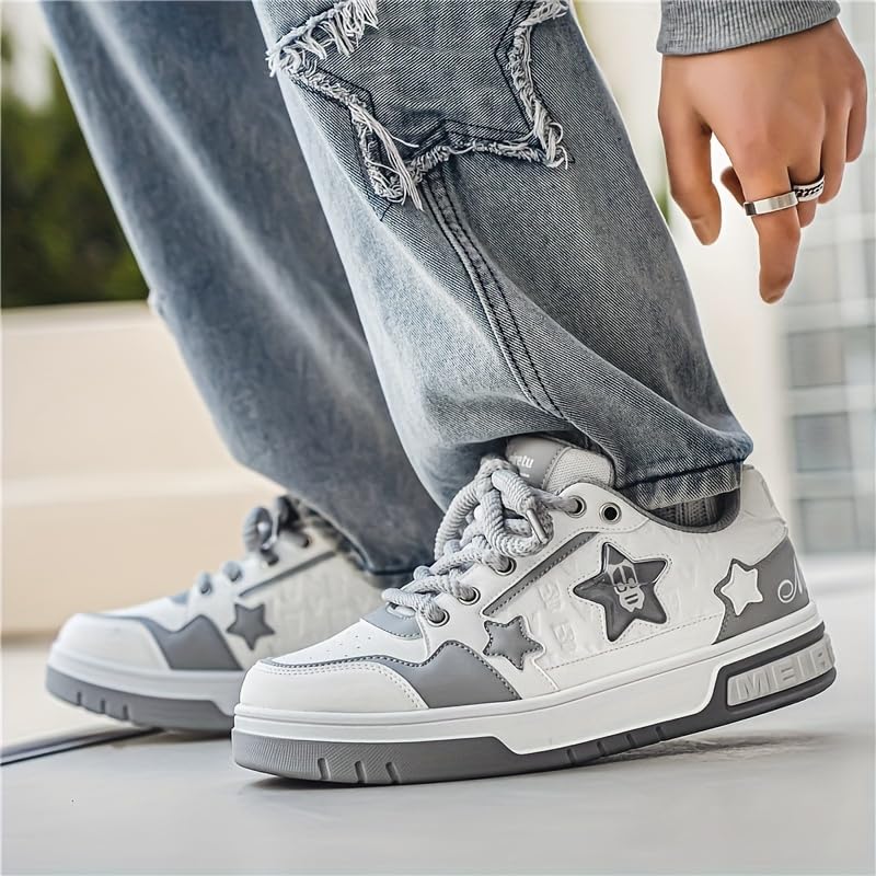 Women's Star Adorable Y2k Chunky Punk Sneakers Platform Heel Walking Travel Street Gift for Women Girls4