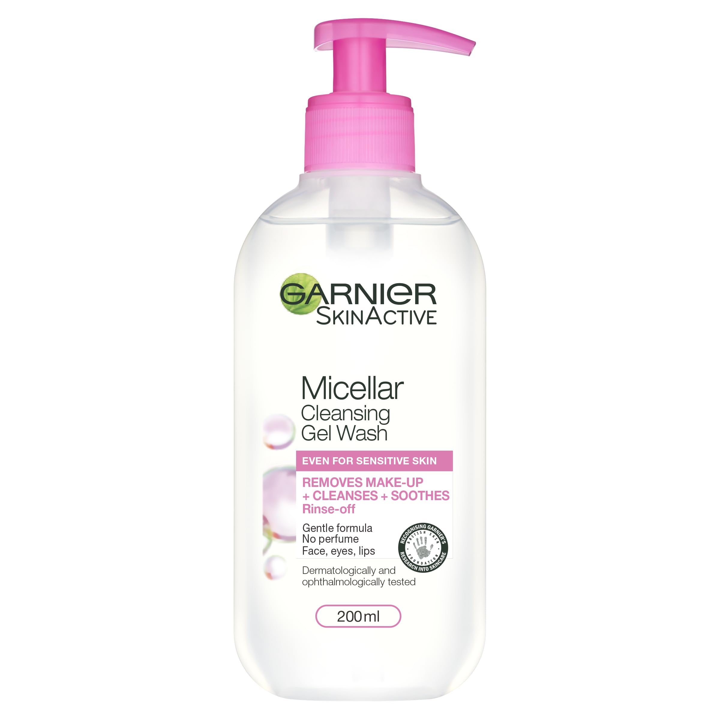 Garnier Micellar Cleansing Gel Wash For Sensitive Skin 200 ml 4F