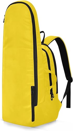 Miniatura 2 de Bolsa de raqueta de bádminton para tenis, impermeable, color verde lima, liso, 2 raquetas, bolsa de tenis, bolsa de gimnasio para mujeres y hombres,