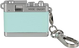 Kenko 144329 Pieni II Digital Toy Camera, Mint, Keychain Set, 1.31 Megapixels, Photo and Video Capturing Function, Micro SD Card Slot