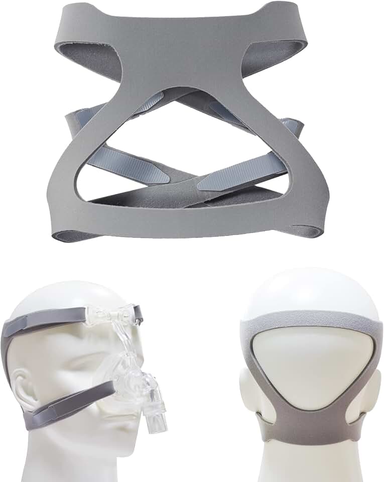 Alça Para Máscara Cpap, De Substituição Universal Flexível E Mais Confortável, Com Velcro Resistente, Resmed Mirage Series Philips Respironics (Sem Máscara)