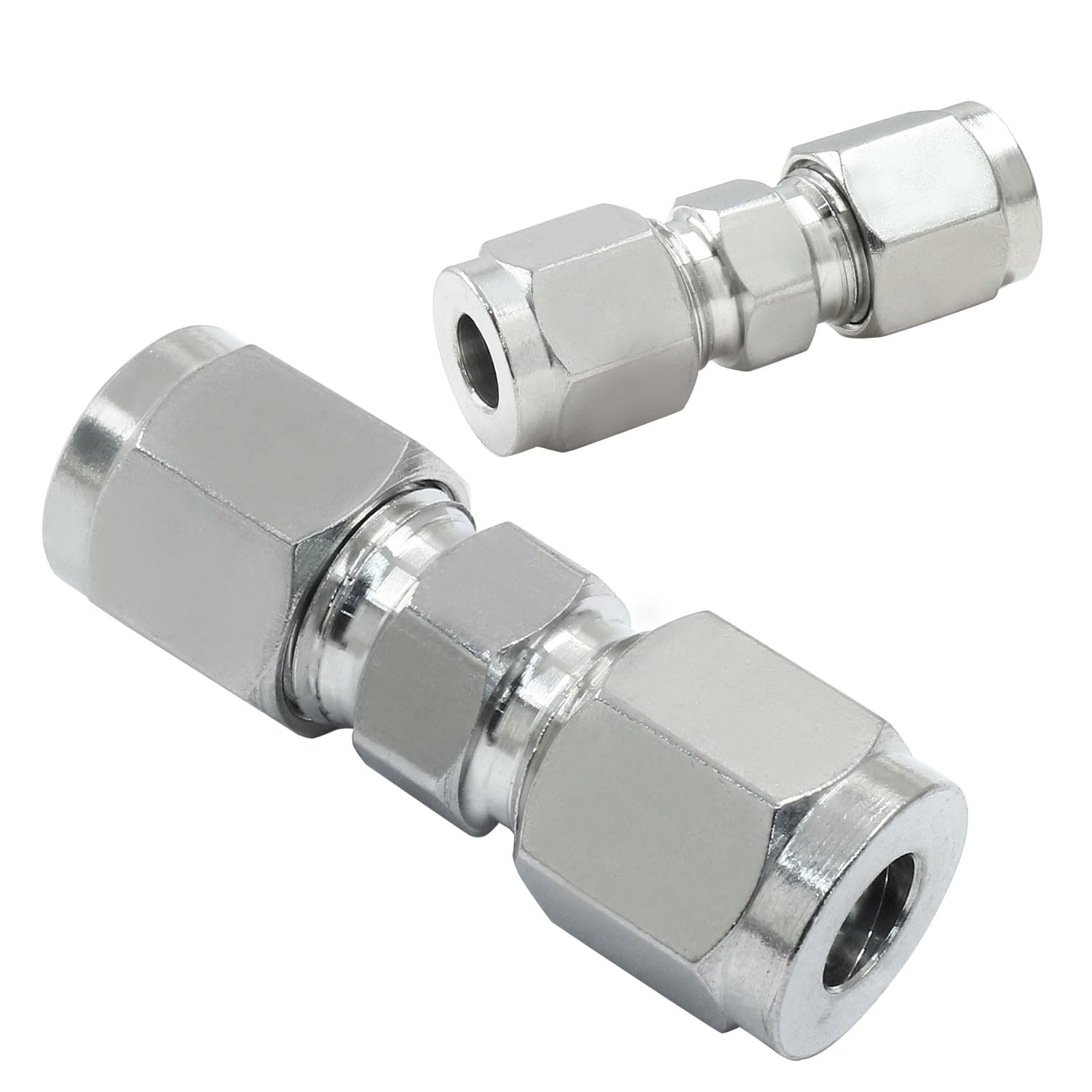 Snapklik.com : LifCratms 2PCS 1/4 Inch 304 Stainless Steel Compression ...