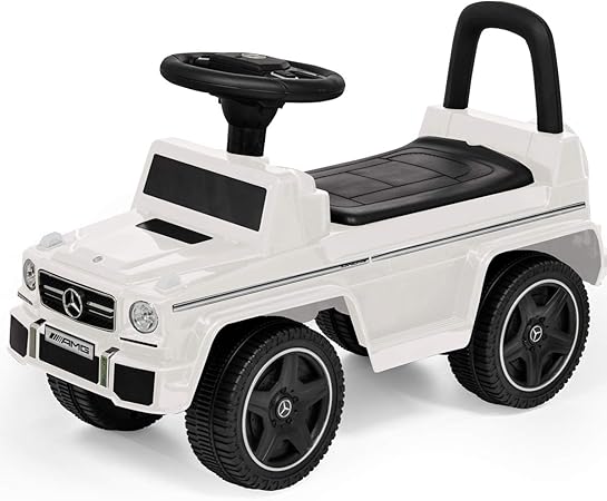 Amazon メルセデスベンツ公認 正規ライセンス乗用玩具 G63 Amg ホワイト 足けり 転倒防止ストッパー 背もたれ シート開閉 収納 多機能ハンドルで音楽 乗用玩具 三輪車 おもちゃ Amazon メルセデスベンツ公認 正規ライセンス乗用玩具 G63 Amg ホワイト 足けり 転倒防止ストッパー 背もたれ シート開閉 収納 多機能ハンドルで音楽 乗用玩具 三輪車 おもちゃ
