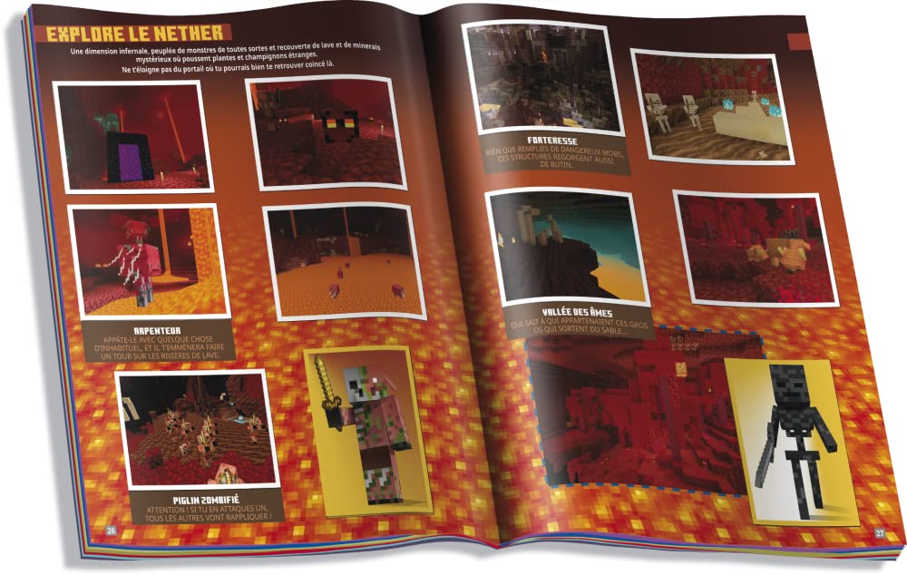 Panini Minecraft - Confezione di 50 adesivi multicolore resistenti allo sbiadimento, su carta opaca, per parete, album, cartine, uso singolo