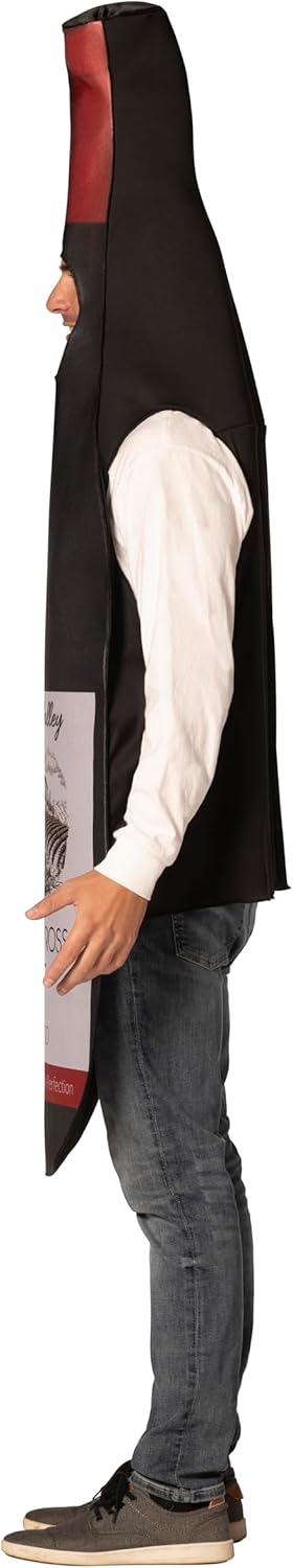 Rasta Imposta Halloween Costumes, Get Real Bottle of Red Wine Costume, Women and Men, Adult One Size - Image 3