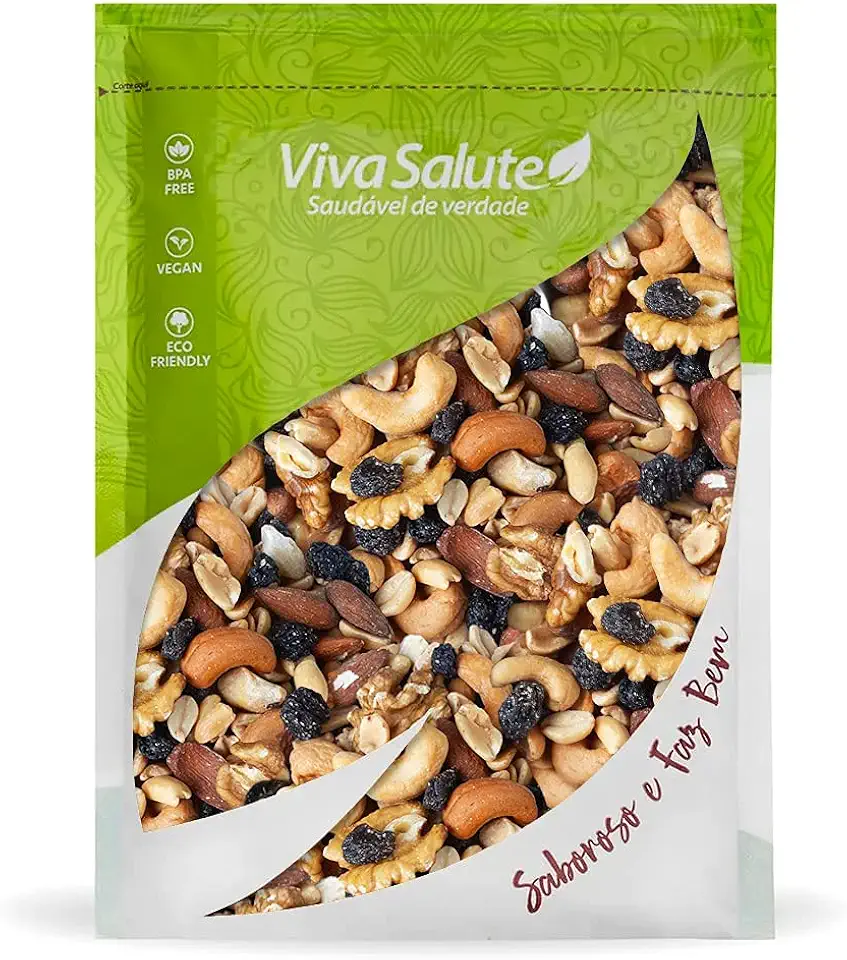 Mix de Castanhas Premium Viva Salute: crocância e sabor garantidos