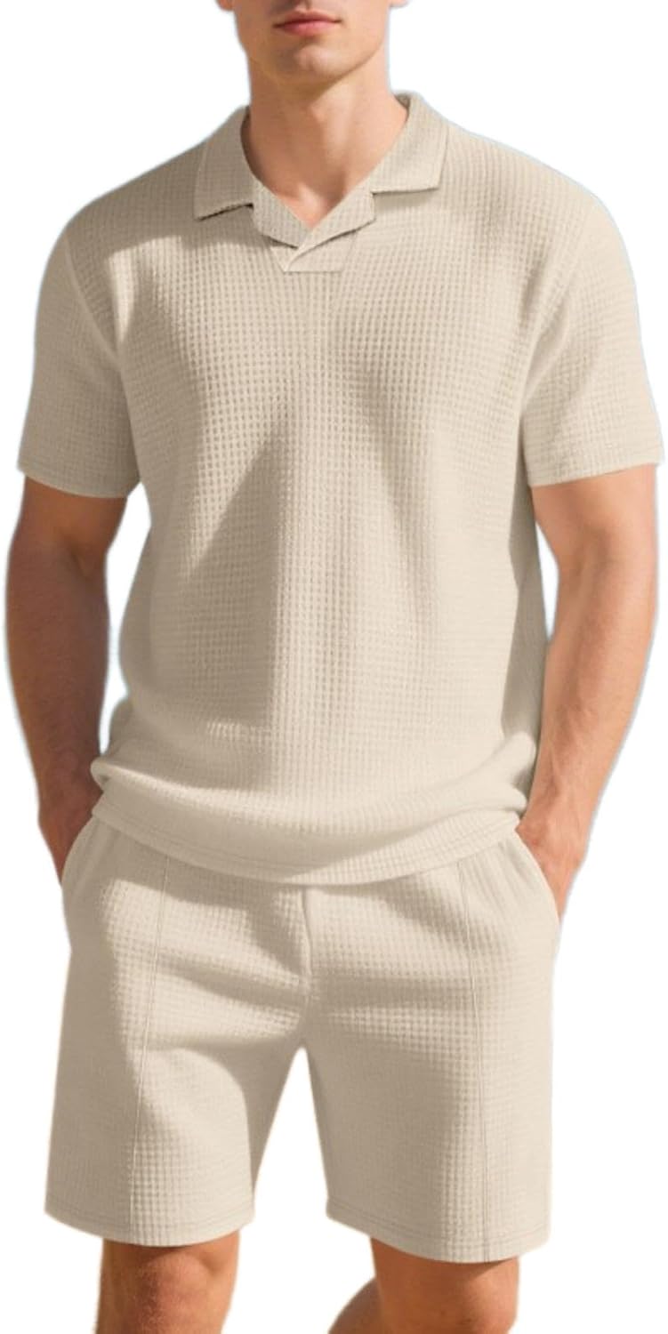 Men's Casual Shorts Linen Drawstring Loose Fit Bottoms Summer Pants