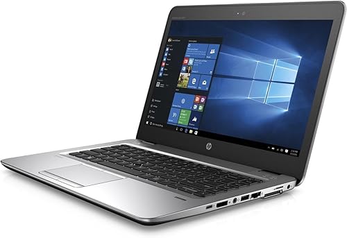 Vista 4 de HP EliteBook 840 G3 Laptop con pantalla HD de 14 pulgadas, Intel Core i5-6200U 2.3Ghz, 256GB SSD, 16GB DDR4 RAM, cámara web, WiFi, Windows 10 Pro