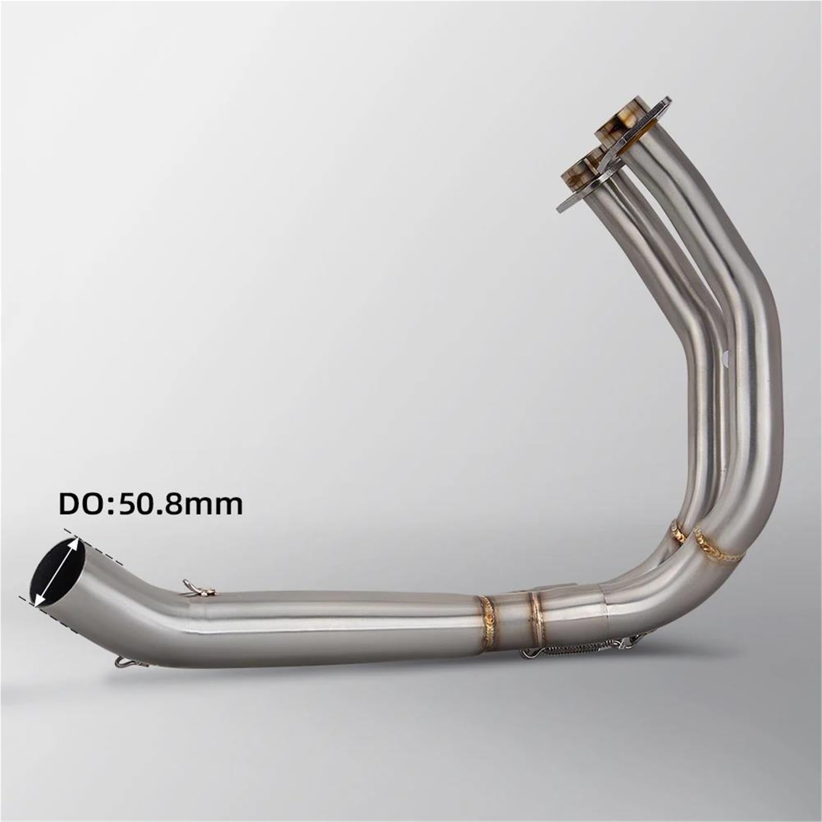 Colector Escape Motocicleta Kit Para Ninja 650 Para Z650 2017-2023 Tubo Cabezales 51MM(Style 1)