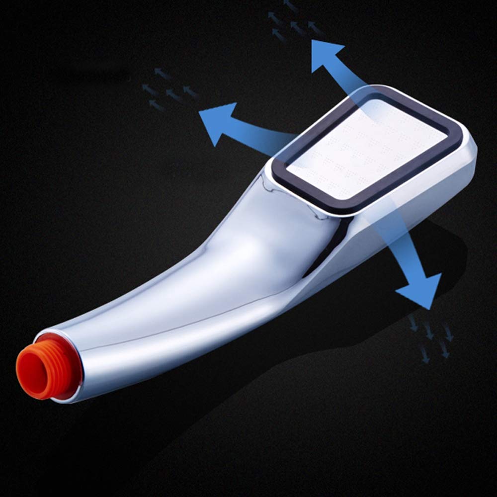 Grifo Mezclador baño con Cascada, Grifo bañera latón Macizo, Cuadrado, montado Pared, ABS, Ducha Mano, Monomando, Grifo Mezclador bañera con Doble Control, contemporáneo