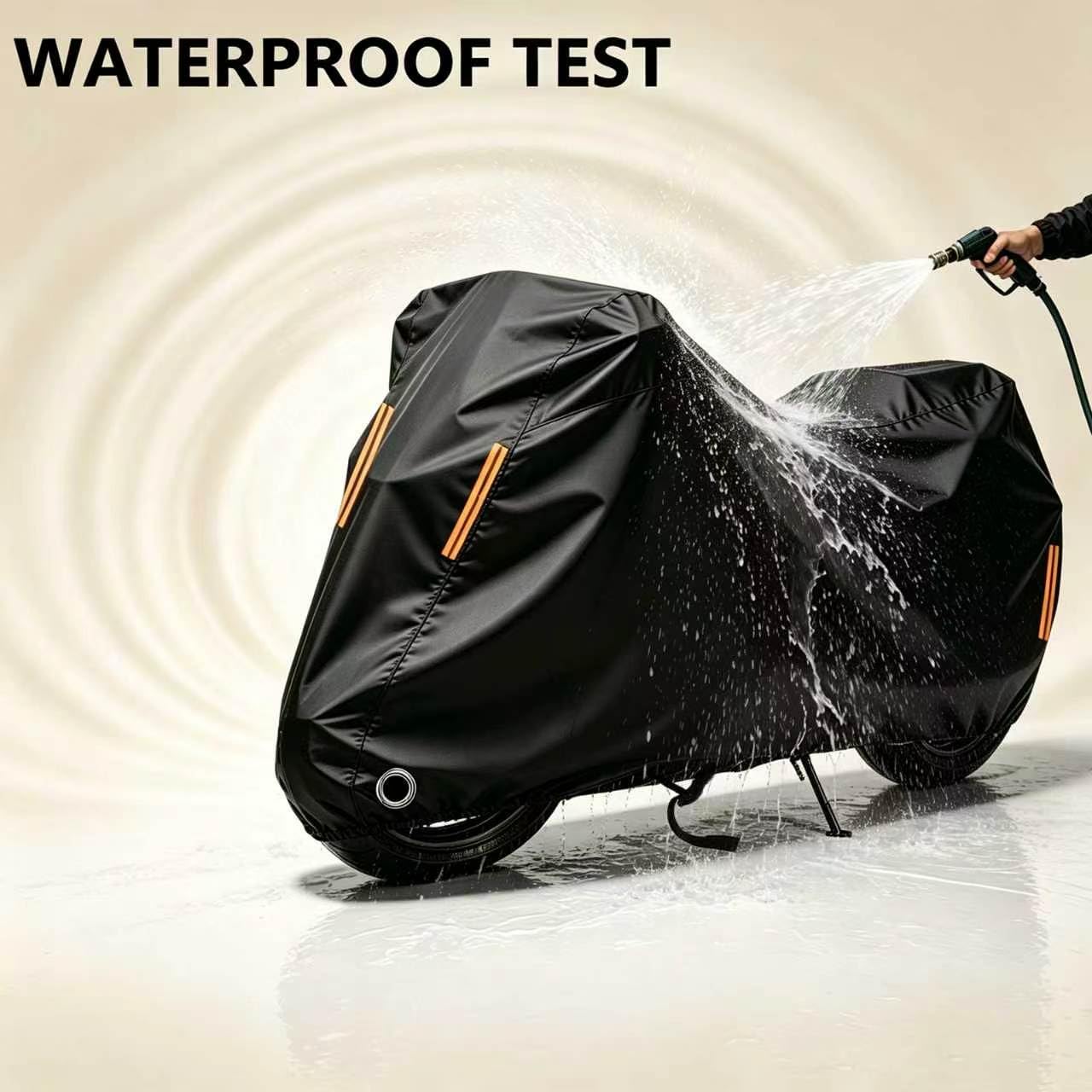 Telo Moto da Esterno per Beneli Leoncino 800 Trail | Telo per Moto Impermeabile,300D Oxford Telo per Coprimoto Resistente a Acqua,Polvere,Pioggia,Vento,con Borsa Portaoggetti