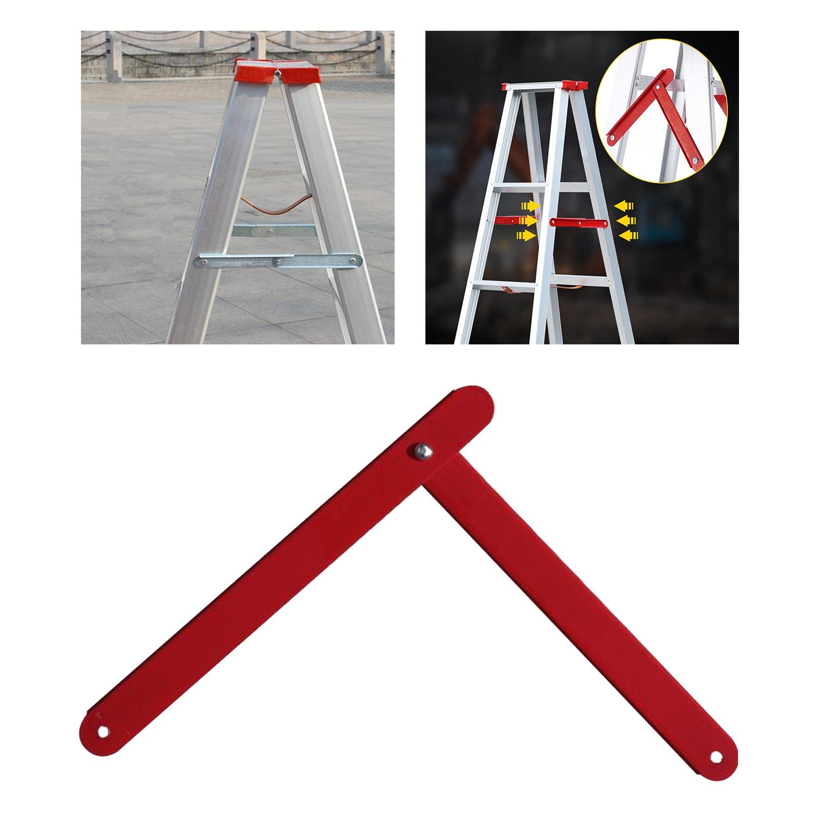 2Pcs Aluminum Step Ladder Hinge Tie Rod for Folding Step Herringbone Ladder 34cm | Home & Garden | Home D?©Cor | Other Home D?©Cor-picture-13