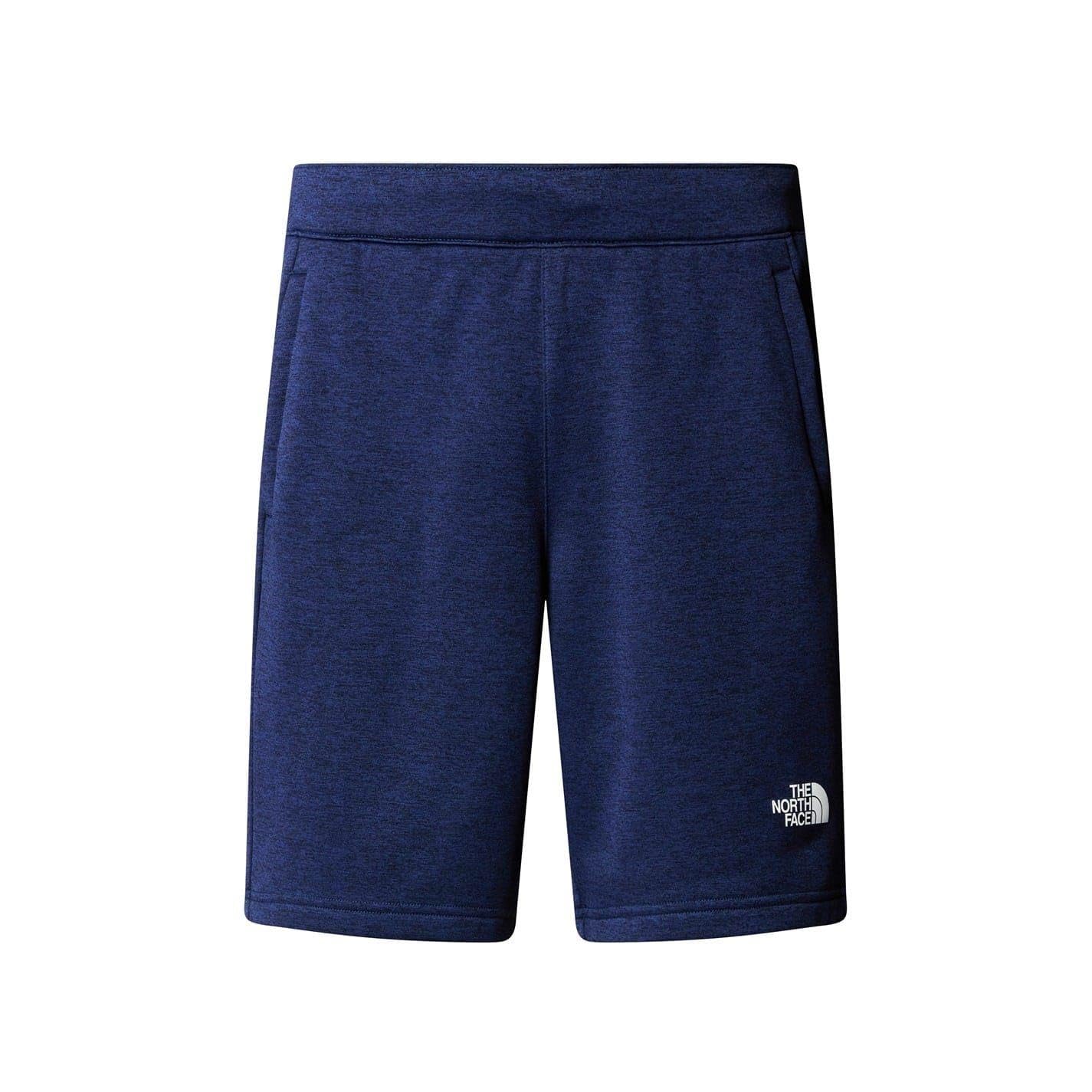 The North Face Men's Reaxion Fleece Reg Shorts, Summit Navy Dark Heather, M