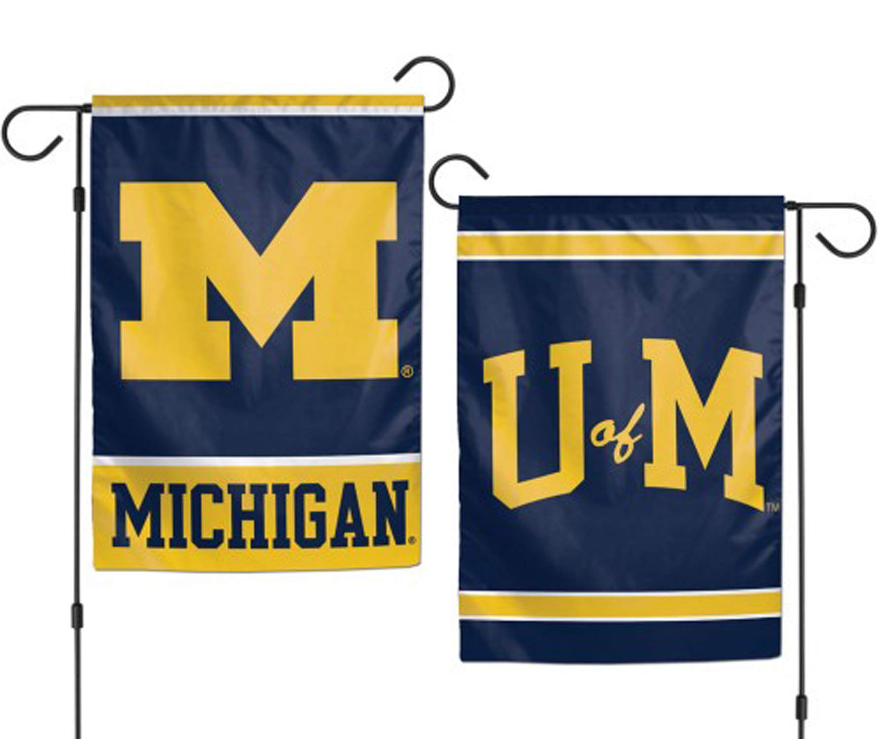 WinCraft NCAA Michigan Wolverines 12 x 18 inch 2-Sided Garden Flag