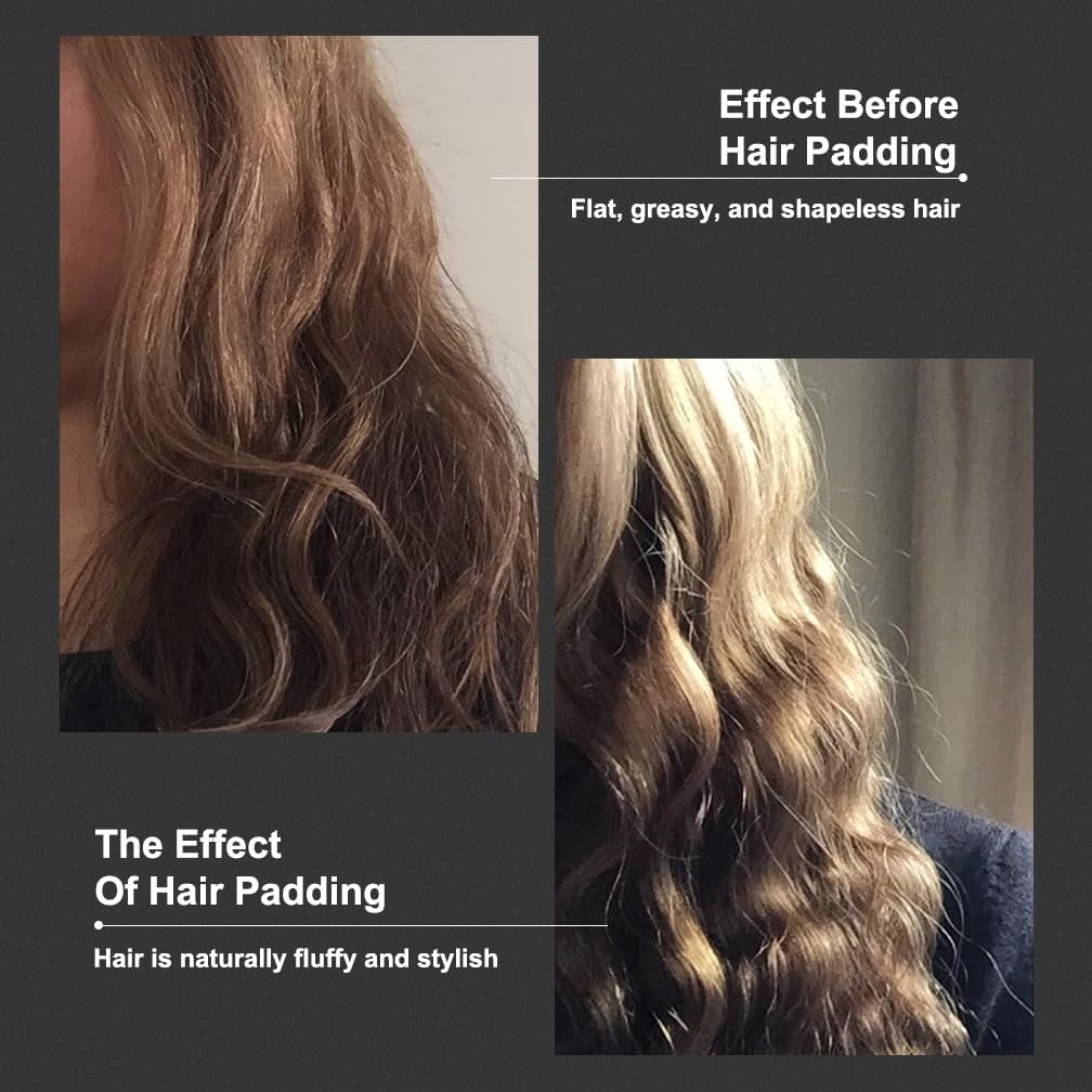 Hair Brush, JINRI Hair Iron, Pumped-Up Volume, Adjustable Temp, 360 ° Tail Rotation, Lasting Volume, for Short Or Thin Hair, Dual Voltage (100-240V), Volumizing Hair Iron, Purple, 1.38 inch - Image 5