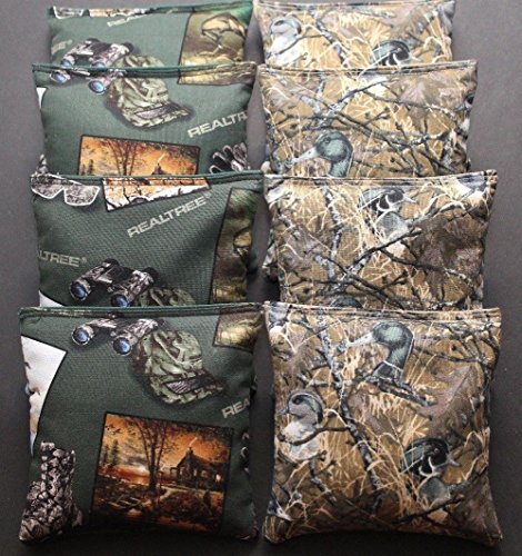 BackYardGamesUSA Cornhole Bean Bags ACA Regulation Camo Outdoor Wildlife Duck Hunting