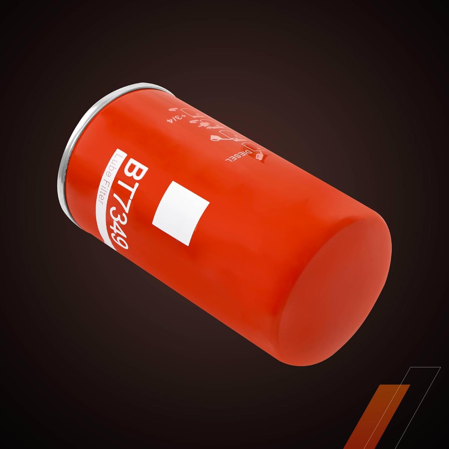 5.9L 6.7L Cummins Oil Filters Fit for Dodge Ram 2500 3500 4500 5500 Trucks 8.3L Diesel Engines, Replaces BT7349, 5083285AA, P550722 (3 Pack)