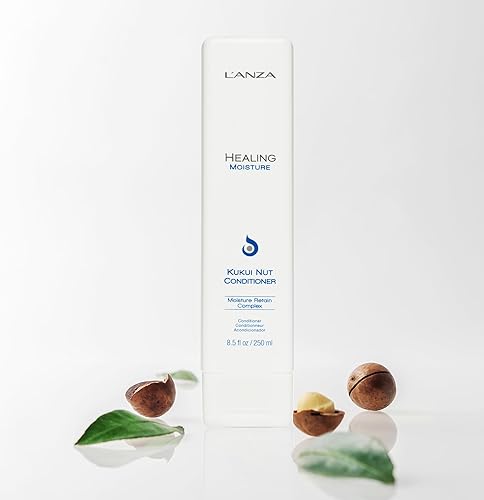 Miniatura 5 de LANZA Healing Moisture - Acondicionador de nueces Kukui  Renueva la fuerza repone la humedad para un aspecto sedoso perfecto adecuado para todo tipo