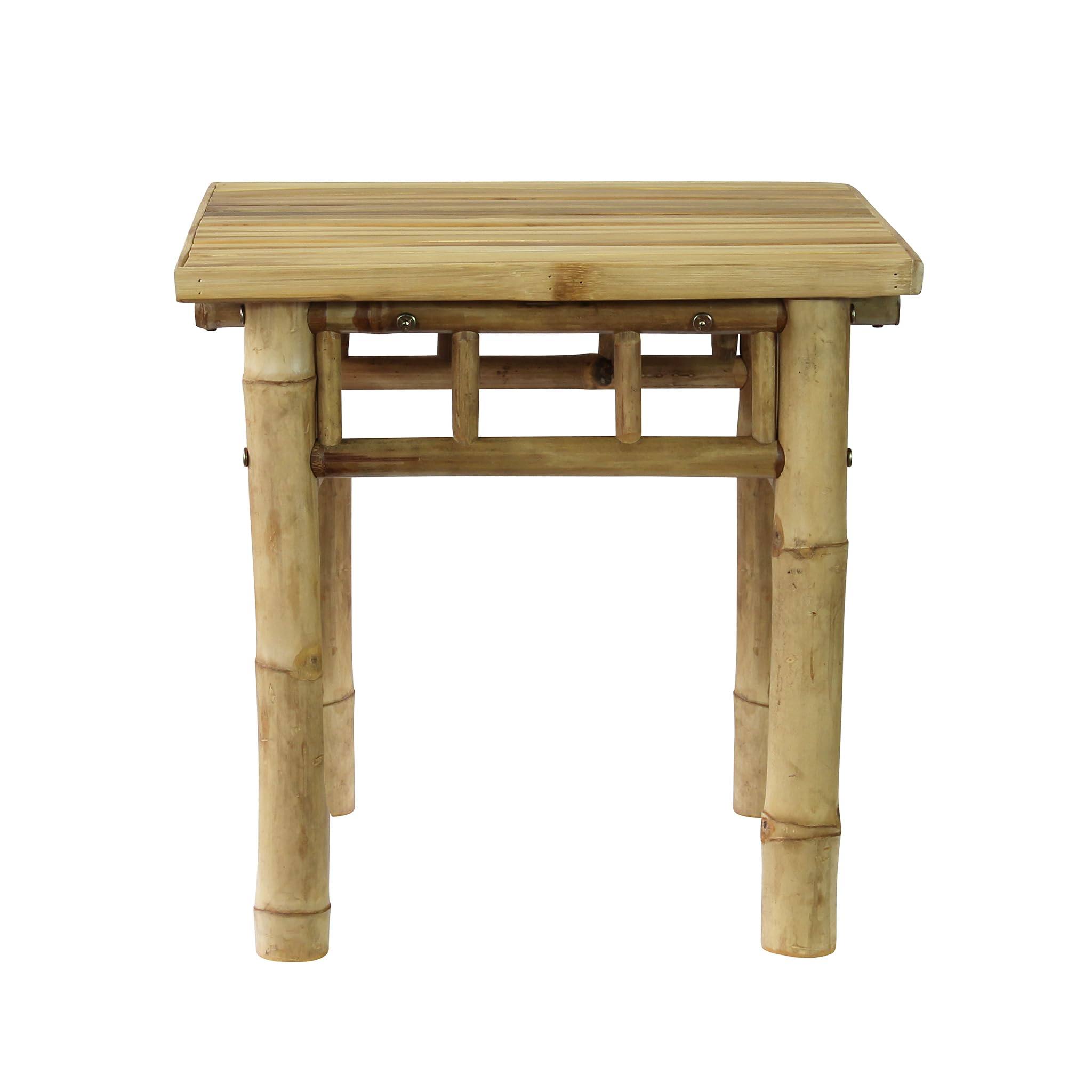 Tavolo da giardino in bamboo - AVIATOR Marrone