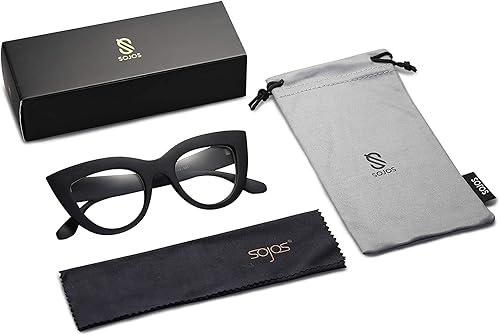 Miniatura 6 de SOJOS Retro Small Vintage Cateye Sunglasses for Women Cute Fashion UV400 Sunnies SJ2939