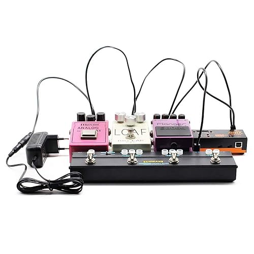 Miniatura 4 de SONICAKE 9V DC 5-Way Daisy Chain Cable Right Angle Plug Daisy Chain Power Cable for Guitar Effects Pedal