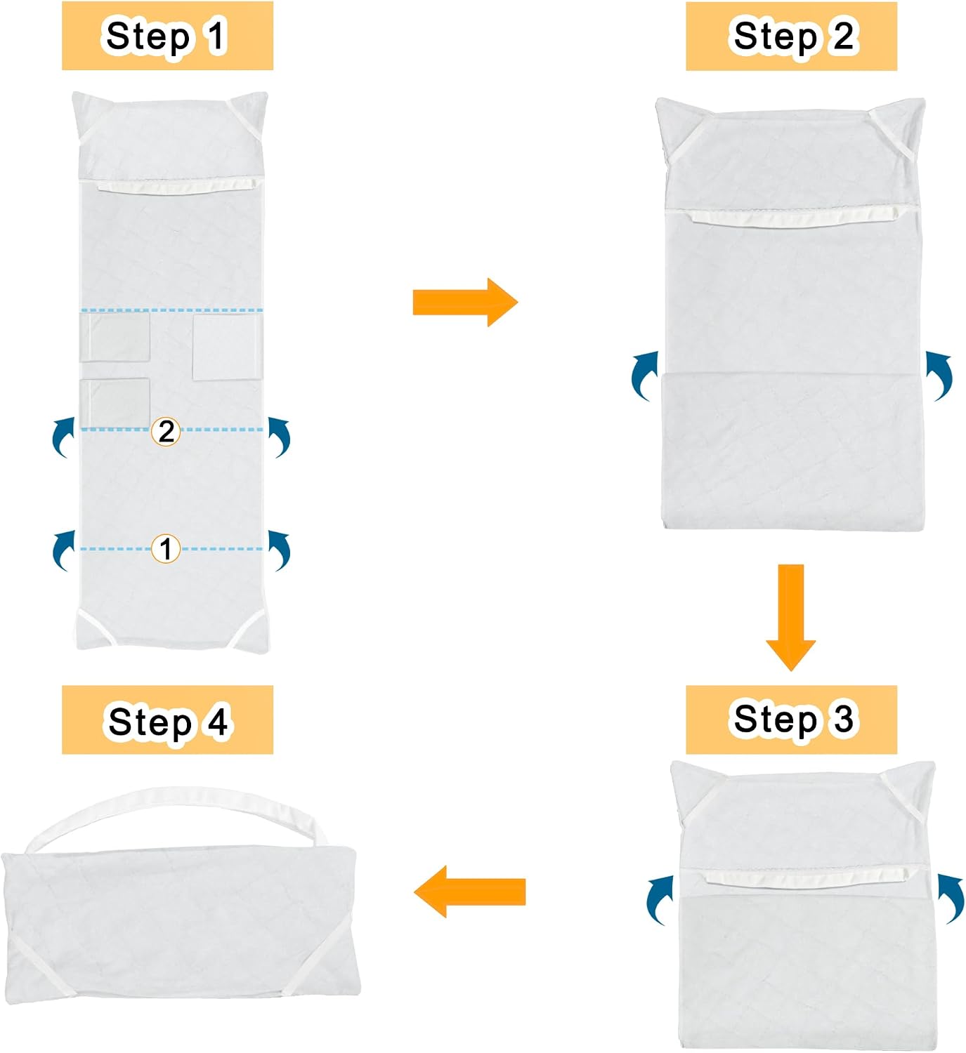 Lounge Chair Towel Cover, Ultra Plush & Absorbent Micro Fleece Chair Towel for Pool, Beach, Patio & Garden | Quick Dry, Non-Slip Design with 2 Side Pockets|85" x 30"-White