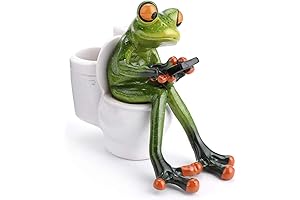 JUXYES Funny Frog Pen Holder