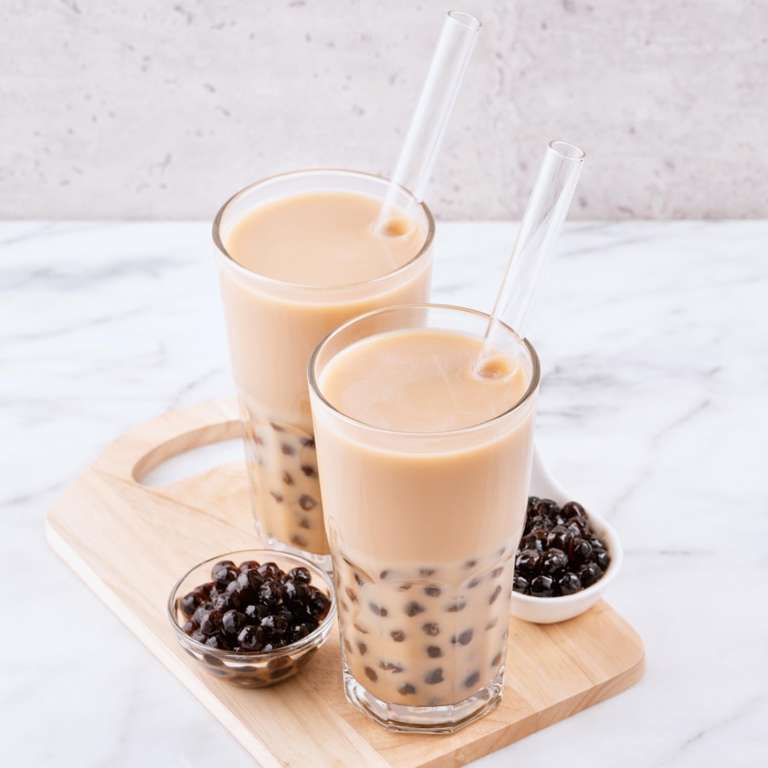 RICO Té de leche con burbujas y azúcar moreno 340 ML