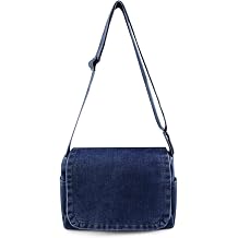 Denim Crossbody Bags for Men Women, Small Denim Purses for Women Ladies Shoulder Bag Small Crossbody Bag