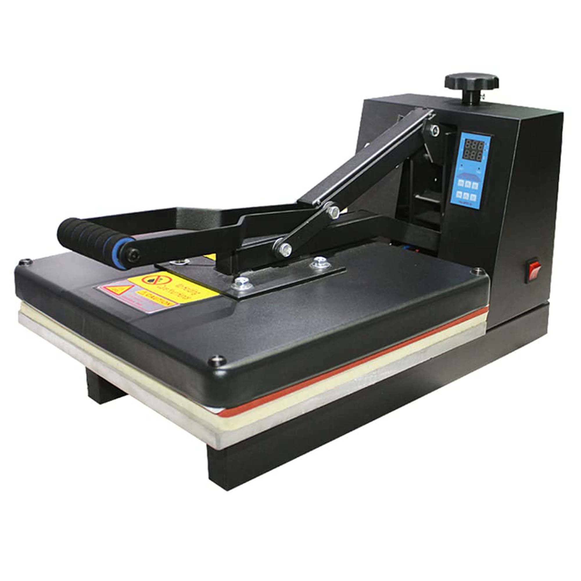 Print Digits 15x15 Inch Heat Press Machine – Heavy Duty for T-Shirts Printing, DTF, Sublimation, Vinyl, Stone Pasting, Mouse Pad – Edge-to-Edge Heating technolgy