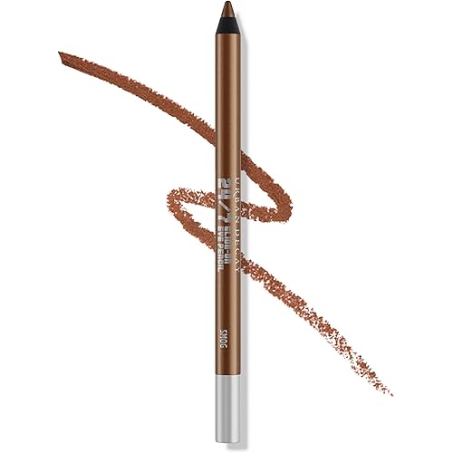 Urban Decay 24/7 Glide-On Waterproof Eyeliner Pencil - Smudge-Proof, Long-Lasting, Transfer-Proof, Up to 16HR Wear, Smooth No-Tug Formula, Hydrating Color Liner With Vitamin E & Jojoba Oil - 0.04 oz