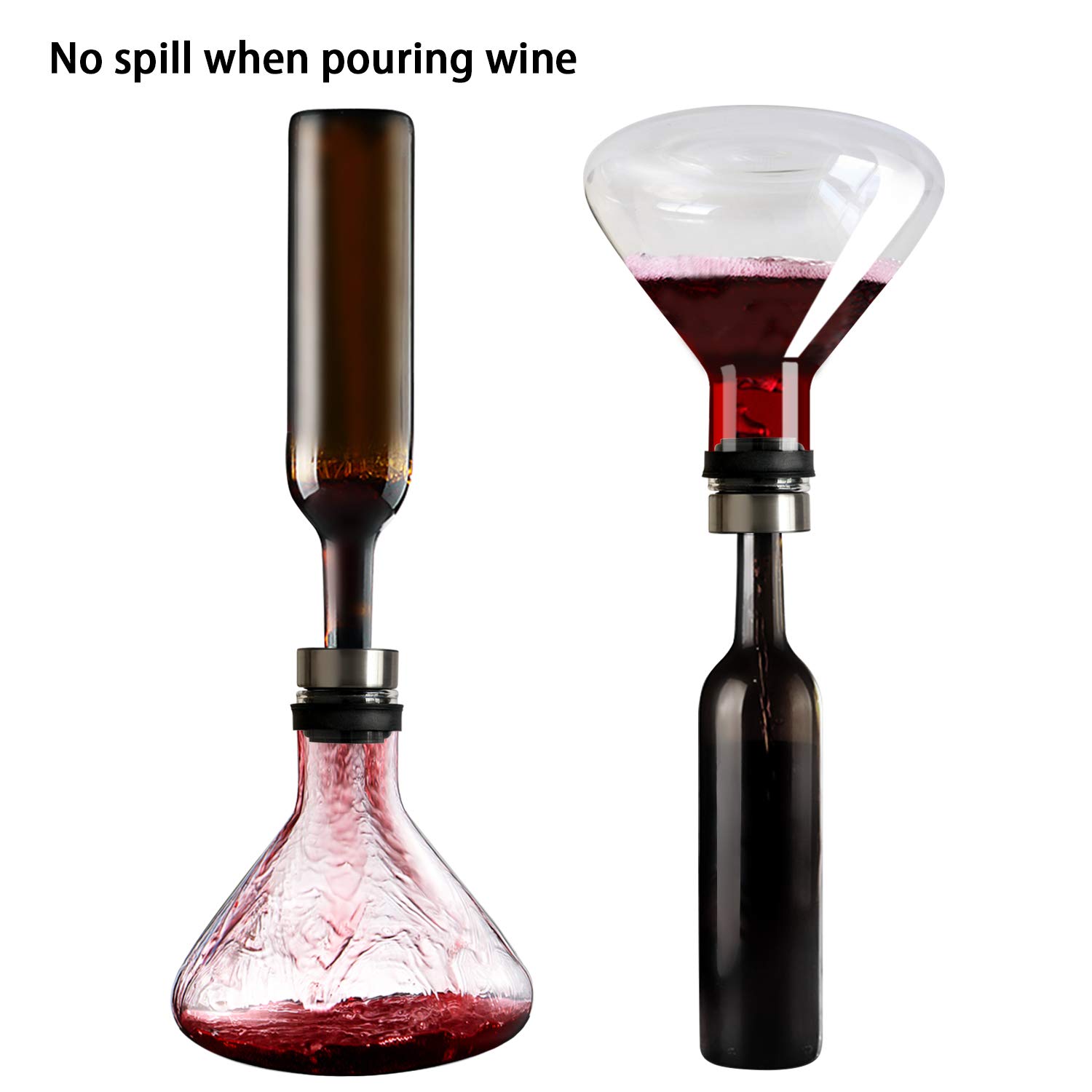 GOLDPOOL Weindekantierkaraffe dekanter Rotwein Dekantierkaraffe Alpha