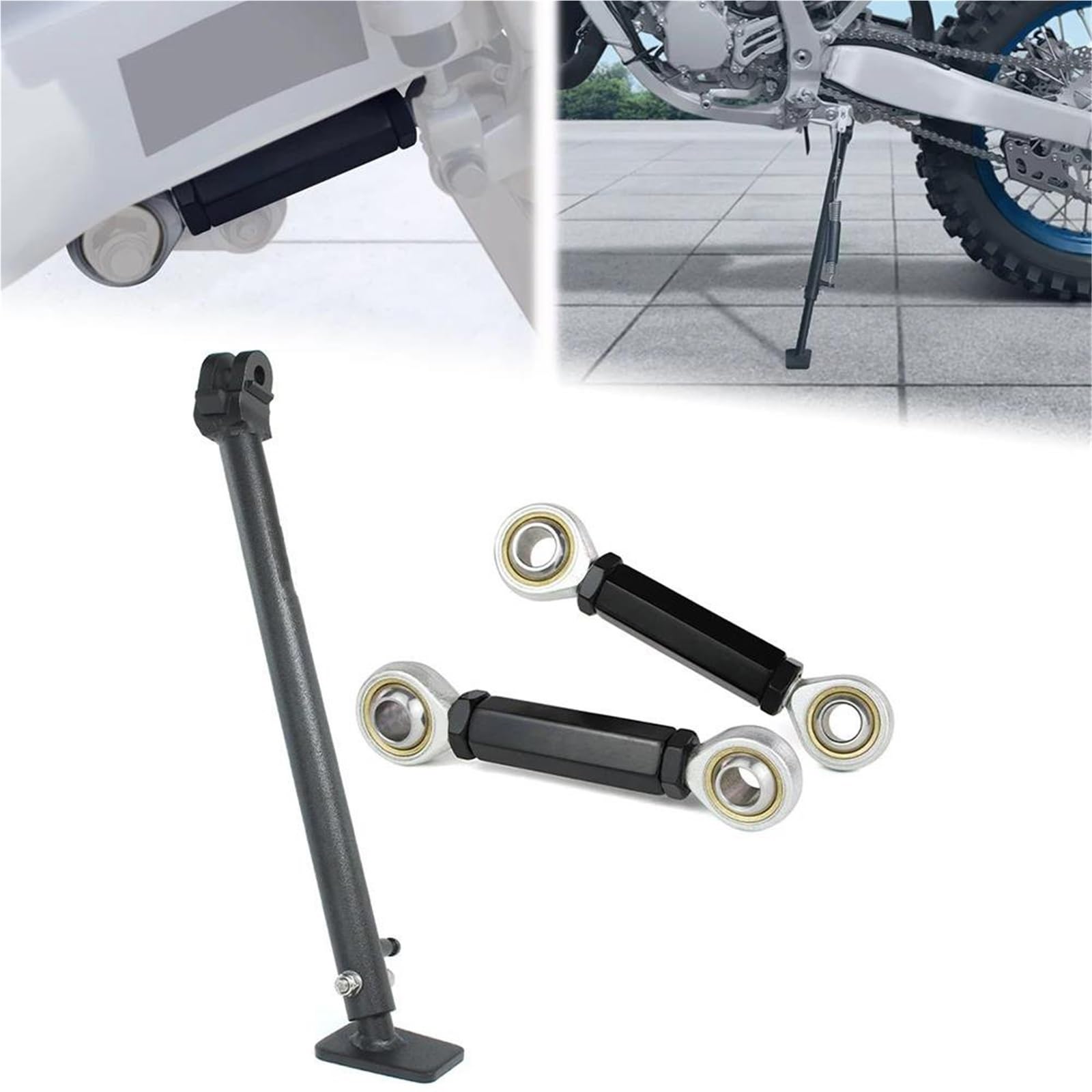 Rivestimenti Laterali Moto Cavalletto Regolabile Cavalletto Laterale Sospensione Posteriore per Y&amaha WR250F 2007-2019 WR450F 2007-2018 YZ450F