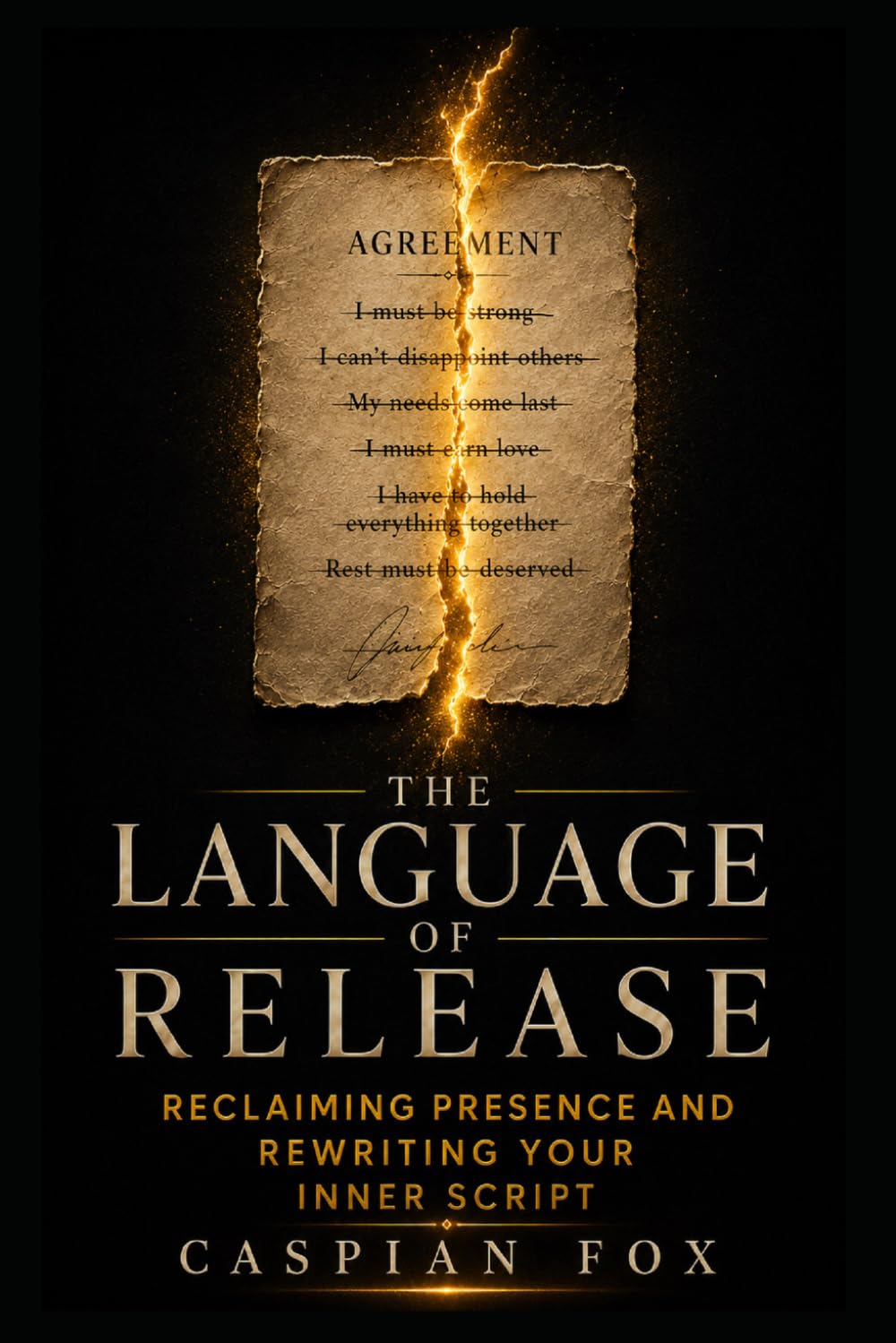 The Language of Release: Reclaiming Presence and Rewriting Your Inner Script (Unseen Agreements)