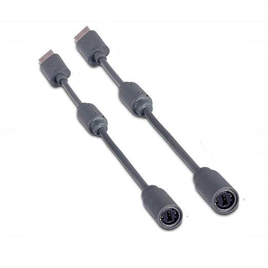 XUKEKOY Paquete de 2 cables de repuesto USB para mandos con cable