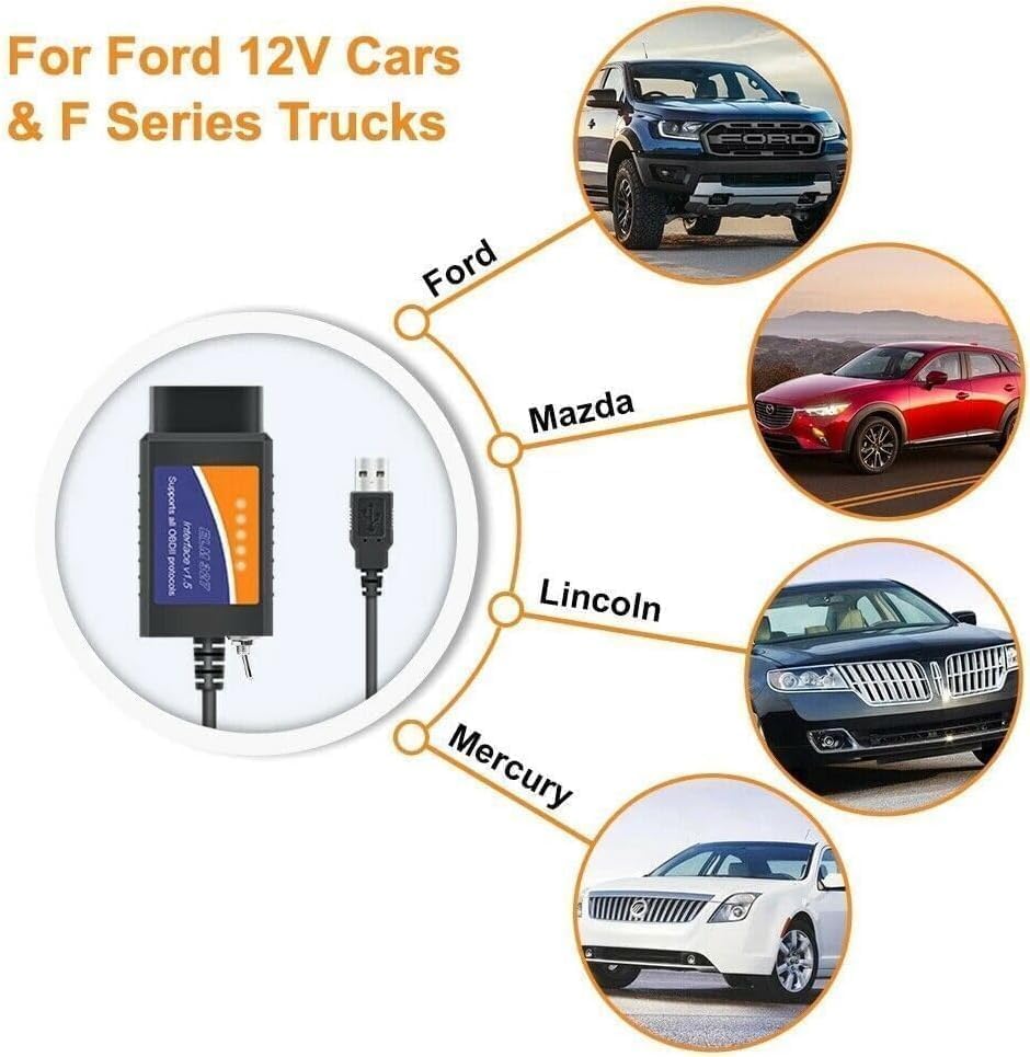 OBD2 USB Adapter ELM327 V1.5