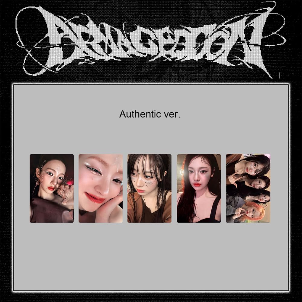 Ariesxin KPOP Album Armageddon Photocard KARINA GISELLE WINTER