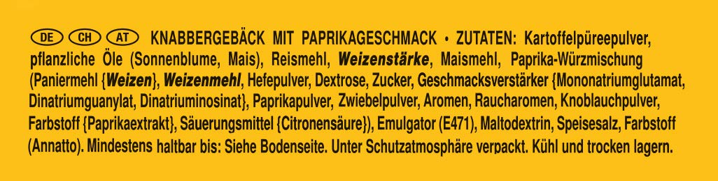 Pringles Party Mix | Chips Mix Box | 18 Dosen mit 4 verschiedenen Sorten (18 x 185g)