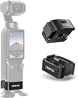 Vista 10 de ULANZI PK-08 Mini Trípode de Bolsillo para DJI Osmo Pocket 3, Trípode Mini Multiusos con Tornillo de Montaje de 1/4' para Insta360 X5 X4 X3